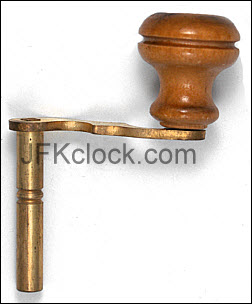 5190 Even Universal Brass Antique Grandfather Winding Clock Key 