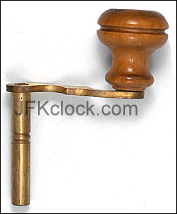 ﻿E Howard Trademark Clock Crank Key Size 5 